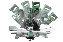 METABO Double Bevel Sliding Miter Cutter with Laser Marker5